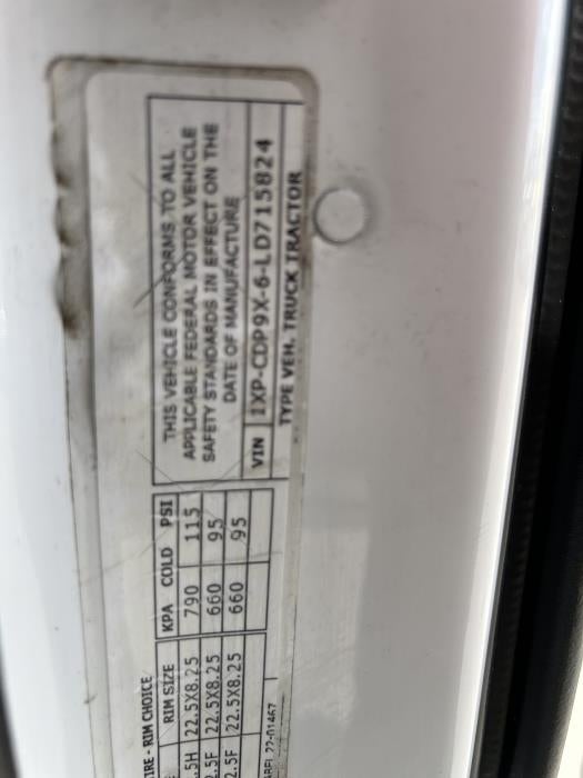 2020 Peterbilt 567 Base